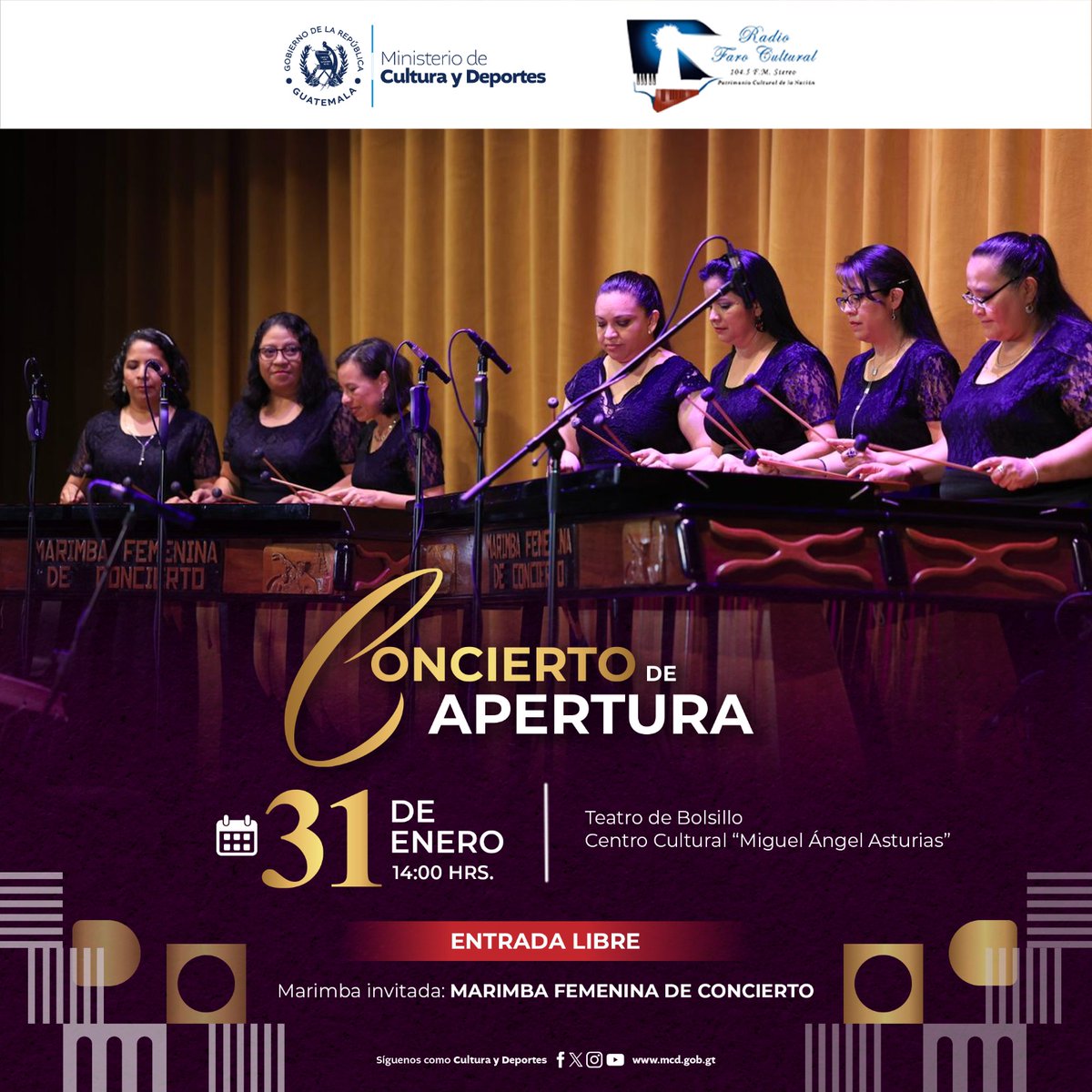 RADIO FARO CULTURAL 104.5 FM tweet media