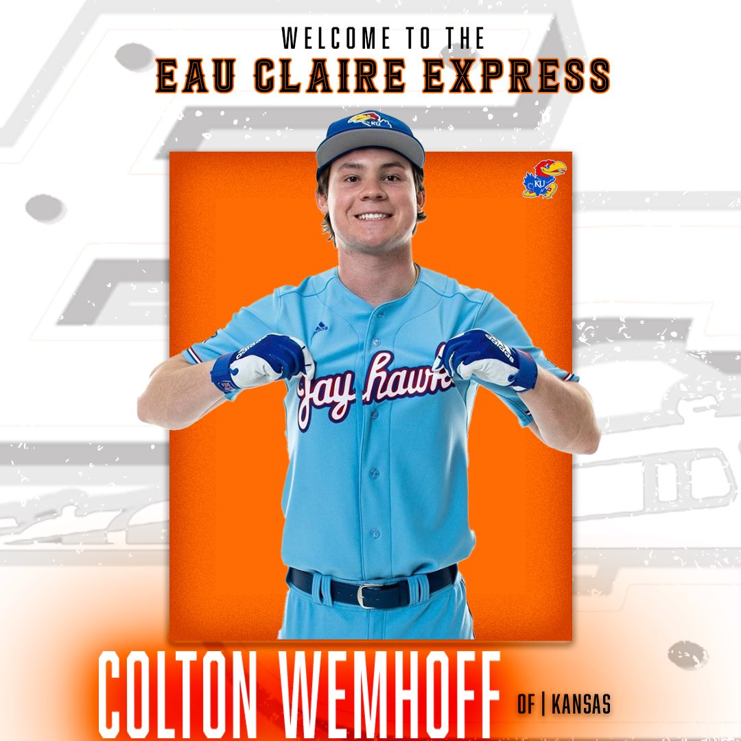 Coming all the way from <a href="/KUBaseball/">Kansas Baseball</a> we’ve got <a href="/brady_blake6/">brady blake</a> and <a href="/ColtonWemhoff/">Colton Wemhoff</a> joint the roster! 

Welcome to the Express! #rolltrains🚂