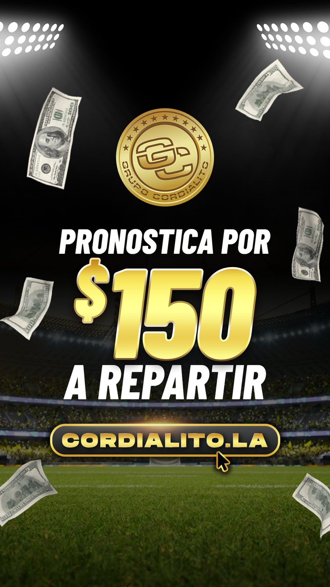 ⚾️🏆 Pronostica por $150 a repartir con Cordialito.la 🥇

1️⃣ Comenta qué países ganarán en la primera jornada de la Serie del Caribe 2024 ⚾️🏆 este Jueves 1 de Febrero: 

Nicaragua 🇳🇮 vs Puerto Rico 🇵🇷
Curazao 🇨🇼 vs México 🇲🇽
Venezuela 🇻🇪 vs Rep. Dominicana 🇩🇴

2️⃣ RT a
