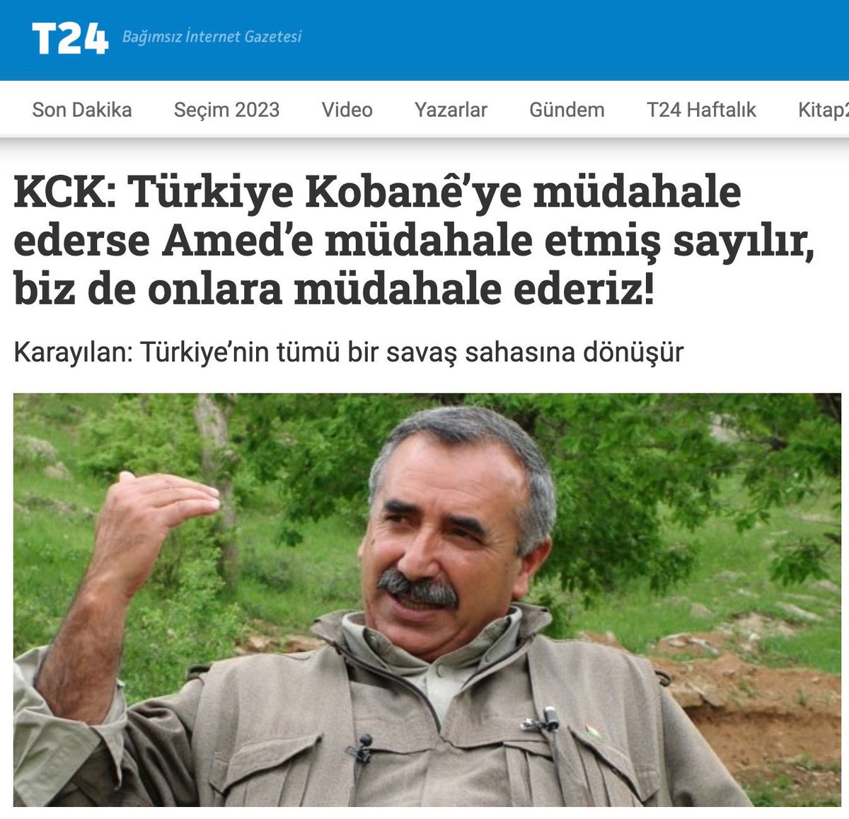 Terörist Selahattin Demirtaş’ı savunmakla bu şahsı savunmak arasında hiçbir fark yok. “Atatürk’ün partisiyiz” diyerek kendilerini konumlandıranlar Demirtaş’ın eylemleri gibi bu yazılanları da normal görüp savunabiliyorlar. Şaşırtıcı değil üzücü.