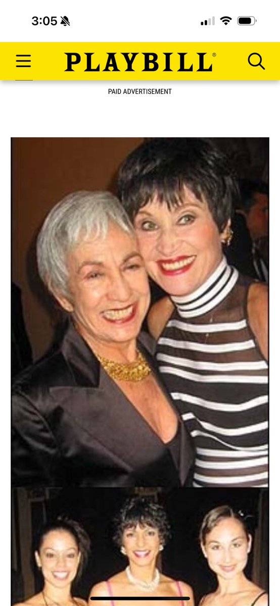 MCaruso_Cabrera's tweet photo. Rest in peace #ChitaRivera, a close friend and ardent supporter of @BalletHispanico & its founder #TinaRamirez. You’ll be missed💃🏻
https://t.co/u8x2juKsIw https://t.co/cX6ISXdsFp