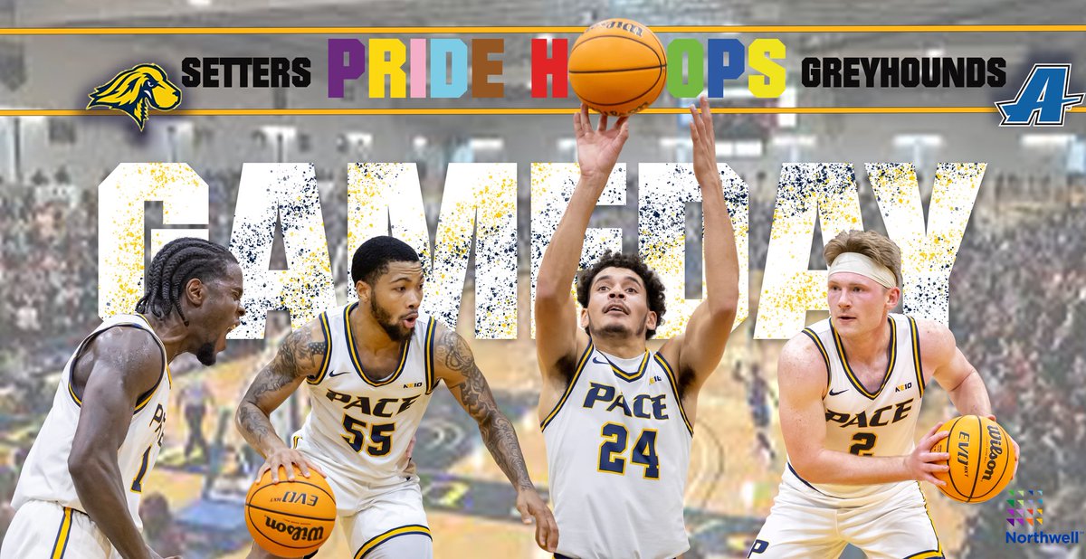 PaceUAthletics's tweet photo. We are 2 weeks away from our 2024 Pride Hoops Event πͺ
Tuesday, February 13th | 4:30p.m. Doors open:
350 Pride Hoops Shirts, Halftime Drag Queen Performances, Big Raffle & much more!
We hope to see you there Settersππ
#PacePride | #paceuathletics https://t.co/5hBVtv4Gq4