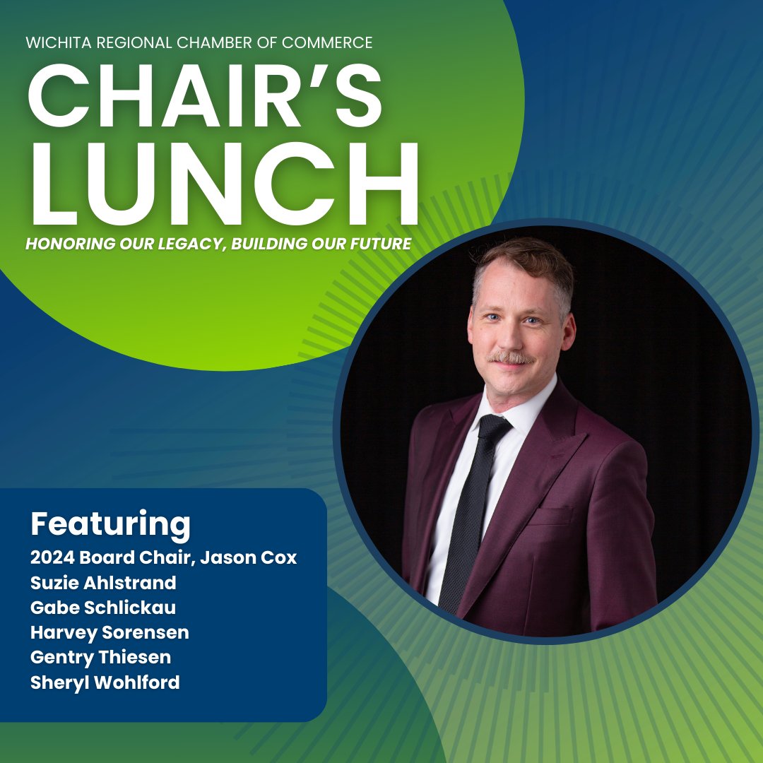 Chair's Lunch is one week away!
This year's program will center around the theme 'Honoring our Legacy, Building our Future,' featuring 2024 Board Chair Jason Cox, Suzie Ahlstrand, Gabe Schlickau, Harvey Sorensen, Gentry Thiesen and Sheryl Wohlford. bit.ly/3TxKHkE