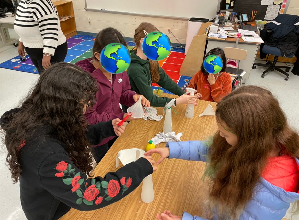 @GreenKidsANS visited Arcola today to teach our #greenteam how to make their own cleaners to use at home or at school. Goodbye nasty chemicals! @CSconnect_MCPS @eemajor @blessings4 @ArcolaWellnes @SEBHA_PM @MCPSSERT @sertrecycling @Learn_NaturaLee @MAEOE_MD