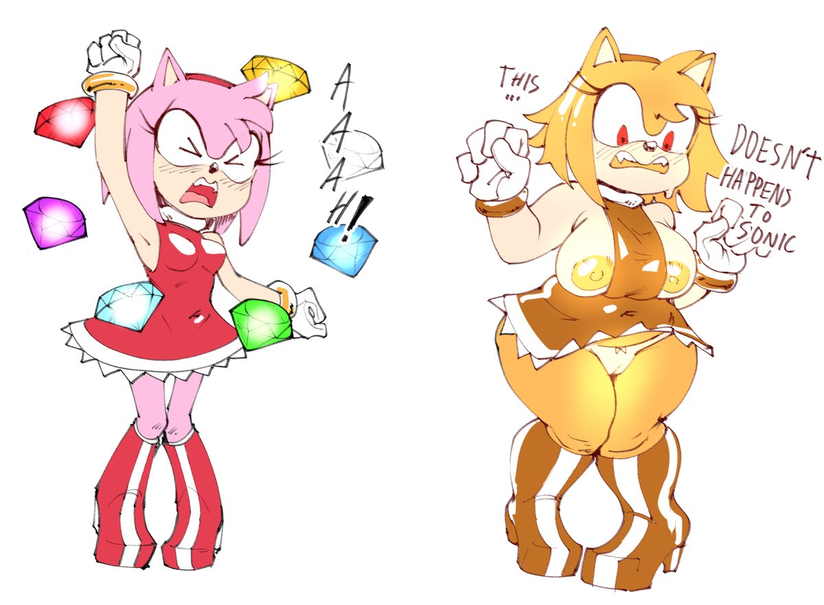 box_chan_'s tweet photo. this is why sega won't give us super amy https://t.co/Yy8ScBMPRm
