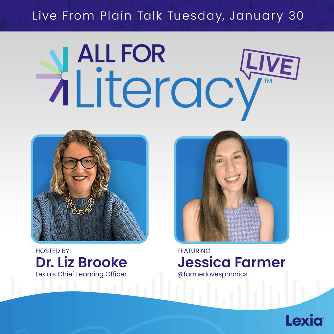⚜️ 🎭 Join us LIVE at 6pm for the #AllForliteracy Podcast at #PlainTalk2024 featuring #SOR influencer Jessica Farmer. We're discussing the #scienceofreading & how to build awareness through social media. Catch the episode in March!  #PlainTalkNOLA spr.ly/6011pknqf