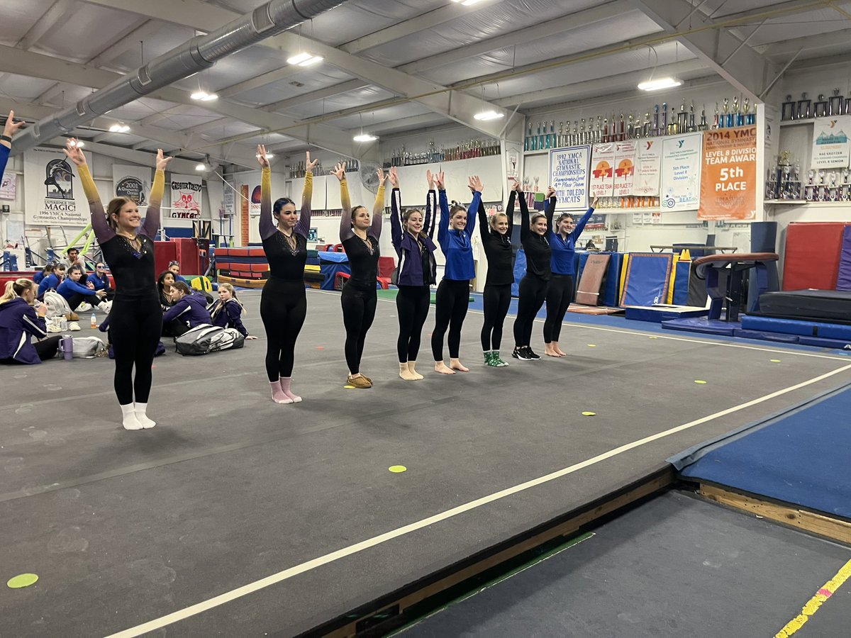 gymnasticsdevil's tweet photo. This past Sunday we got to recognize our only senior, Ariana. The girls continue to improve, scoring a season high team score! 
Katie placed 3rd on Floor. Emma placed 5th on Vault. Alexa placed 5th on Vault and 4th on Beam. https://t.co/bPSHEGLAFh