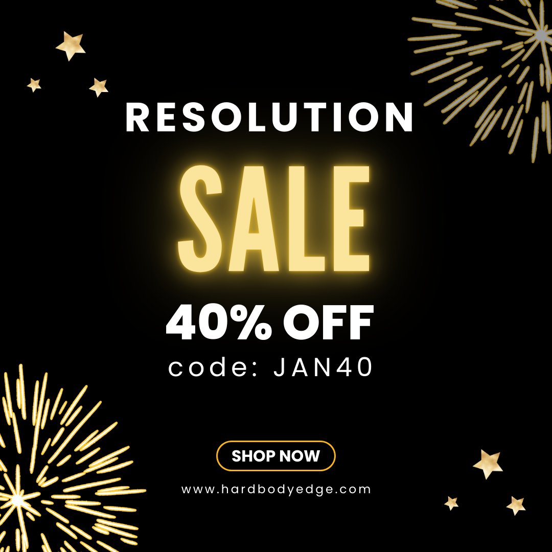 HardbodyEdge's tweet photo. Resolution Sale! 40% off, code: JAN40 https://t.co/uNavwBlR7x https://t.co/VZJetvvKG7