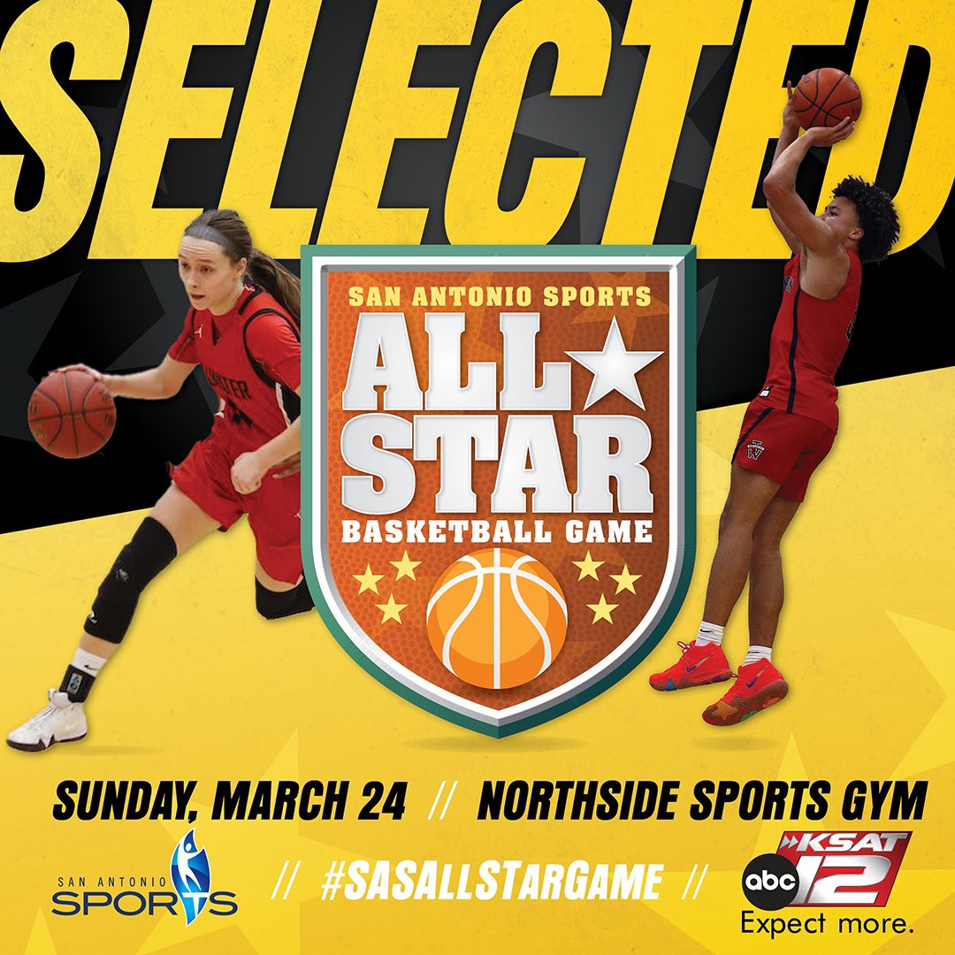 miahammonds55's tweet photo. So excited and thankful to announce that i have gotten the opportunity to play in the first San Antonio Sports All Star Basketball Game March 24th!!! @SA_Sports https://t.co/vpYUeDuEYy