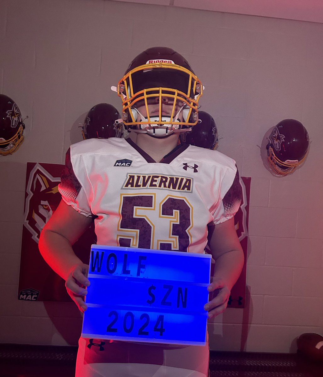 carterferg6's tweet photo. I had a great visit with @AlverniaFB
Thank you @CoachAzz @CoachLee_23 @Wolves_CoachAB and the rest of the coaching staff for this great opportunity.
@WWHSSprts https://t.co/TJu5g7Yfio