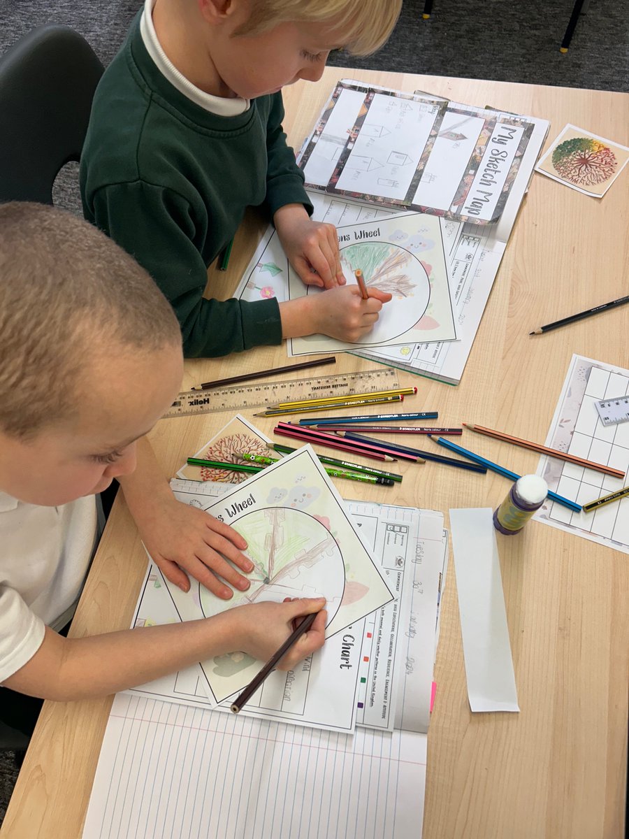 MfpsY2's tweet photo. In Geography this afternoon we looked at daily and seasonal weather patterns in the UK ☔️ ☀️ 🍂 🌸 
We made a daily weather chart which we will be recording this week’s weather on.
#MFPSGeog https://t.co/uY9gmJpndv