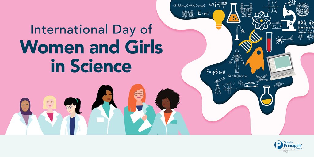 Today we celebrate the International Day of Women & Girls in Science, adopted by the United Nations to encourage, support & mentor more girls and women in this field.