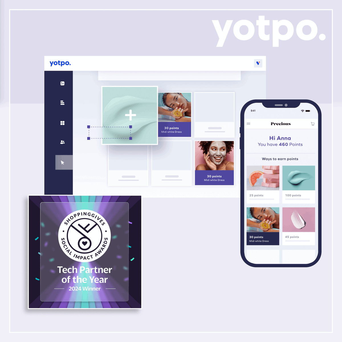 Congratulations to <a href="/Yotpo/">Yotpo</a> for being awarded the 2024 Tech Partner of the Year Award! 🏆 

Discover the outstanding efforts that Yotpo implemented to create meaningful impact: hubs.ly/Q02hBCtw0