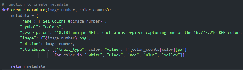 🟨 1% Royalty | 100% Programmable

🟥 𝗥𝗧 + 𝗝𝗼𝗶𝗻 𝗙𝗼𝗿𝗺 📌 𝘁𝘄𝗲𝗲𝘁

🟦 Just Colors | FCFS | DTC 

🔔Mint in 22 Hours | Open Source after mint!
#SeiNetwork #Sei #SeiNFT
