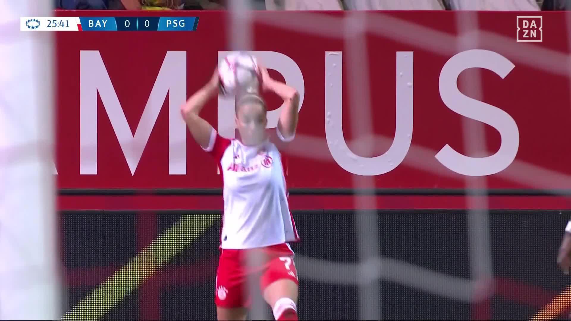 How CLOSE was that! 🫣Sydney Lohmann inches away from breaking the deadlock. Watch the UWCL LIVE for FREE on DAZN 👉  #UWCLonDAZN