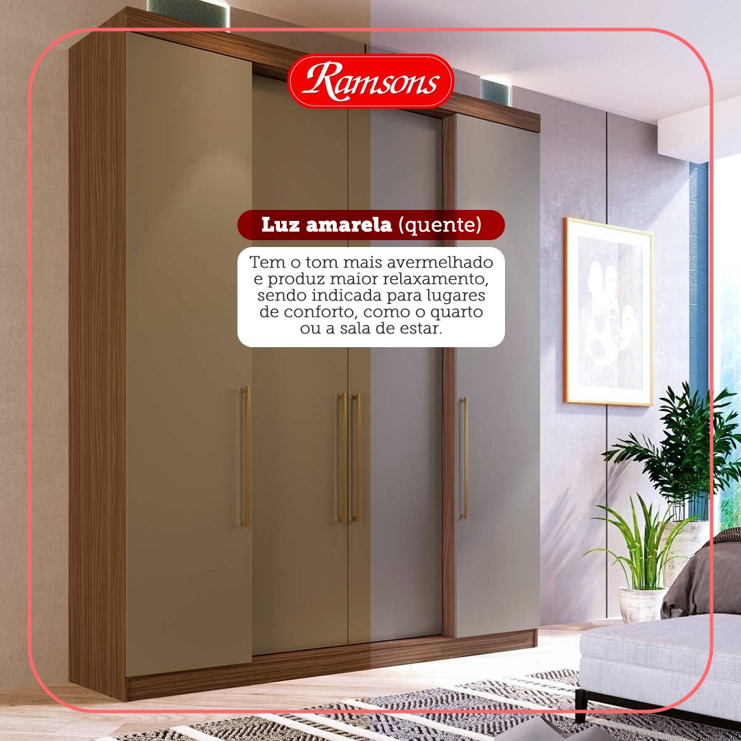 LojasRamsons's tweet image. Uma dualidade de tons que oferece conforto e funcionalidade para cada tipo de ambiente. Curtiu a dica? Ponha em prática, ou, em caso de dúvidas, sempre consulte um bom arquiteto.✔️

➡️ E claro, para escolher os melhores #móveis para cada cantinho, conte com a #Ramsons Móveis.