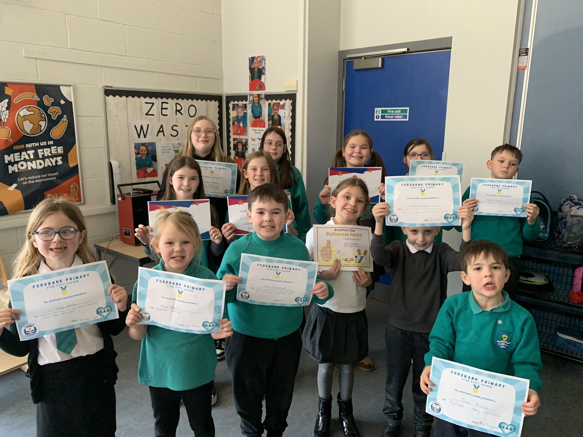 FordbankPS's tweet photo. Last week’s Star Award winners! #effort #achievement #recognisingsuccess #schoolvalues 🌟 https://t.co/eNfsU4DBFl