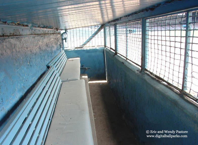 Visiting bullpen at old Tiger Stadium. Coldest spot in <a href="/MLB/">MLB</a> in April. #BRRRRRRRR