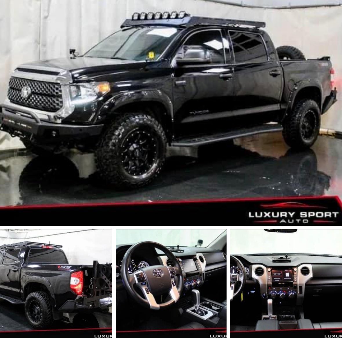 Attention Off-Road Enthusiasts! Just in @LuxurySportAutos: 2020 Toyota Tundra i-Force 5.7L V8 with only 42,000 miles and over $20,000 in upgrades! 🚀 A true one-of-a-kind Tundra, ready for any adventure! Text/call 360-281-2224 #LuxurySportAutos #ToyotaTundra #OffRoadReady #Lifted