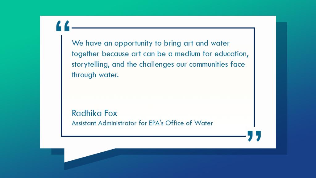 What can art do for water? It can: 💧 Unify communities 💧 Bridge cultural gaps 💧 Enrich storytelling 💧 Elevate the importance of water #HealBridgeThrive