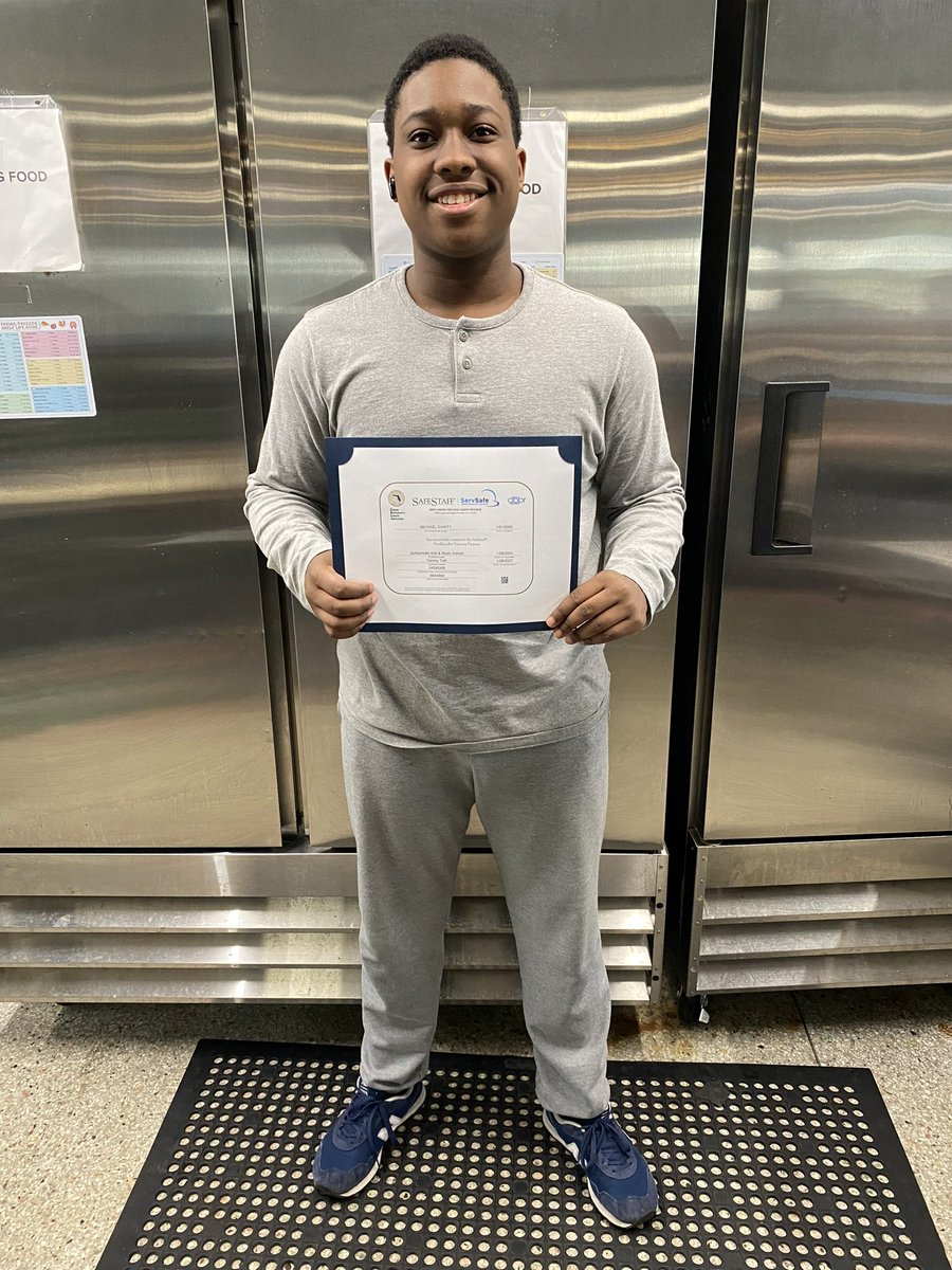 JAMS (@jamsjax) on Twitter photo Our newest Serve Safe recipient! Congratulations, Micheal. #jamslife #jamsjax <a href="/KidsHopeJAX/">Kids Hope Alliance</a> <a href="/CityofJax/">City of Jacksonville</a> <a href="/CFJacksonville/">Community Foundation</a> @MoreArtCulture <a href="/OfficialVyStar/">VyStar Credit Union</a> <a href="/RYAMGlobal/">RYAM</a> Our newest Serve Safe recipient! Congratulations, Micheal. #jamslife #jamsjax <a href="/KidsHopeJAX/">Kids Hope Alliance</a> <a href="/CityofJax/">City of Jacksonville</a> <a href="/CFJacksonville/">Community Foundation</a> @MoreArtCulture <a href="/OfficialVyStar/">VyStar Credit Union</a> <a href="/RYAMGlobal/">RYAM</a>