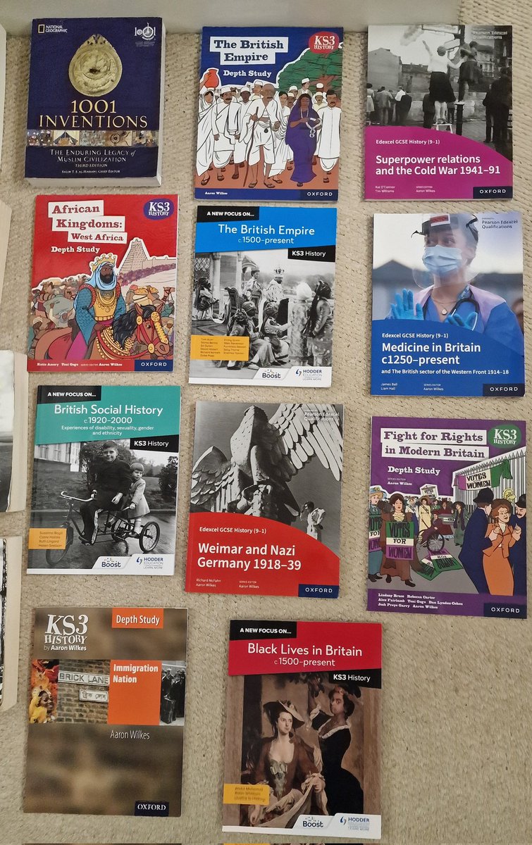 HISTORY TEACHER FIRESALE *everything must go* (please retweet and have a look for some bargains. - prices in thread)

Hi all, I'm stepping away from the classroom and as such am having a clear out and looking to make space. 

#history #historyteacher #ks3history