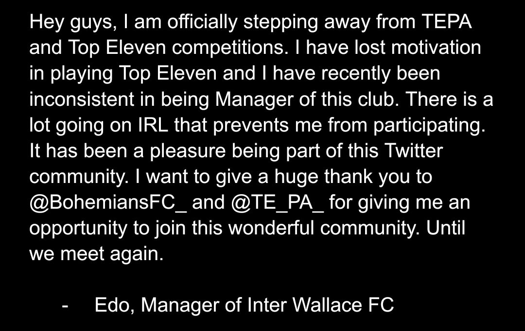 Inter Wallace FC 🇺🇲 • ON BREAK tweet media