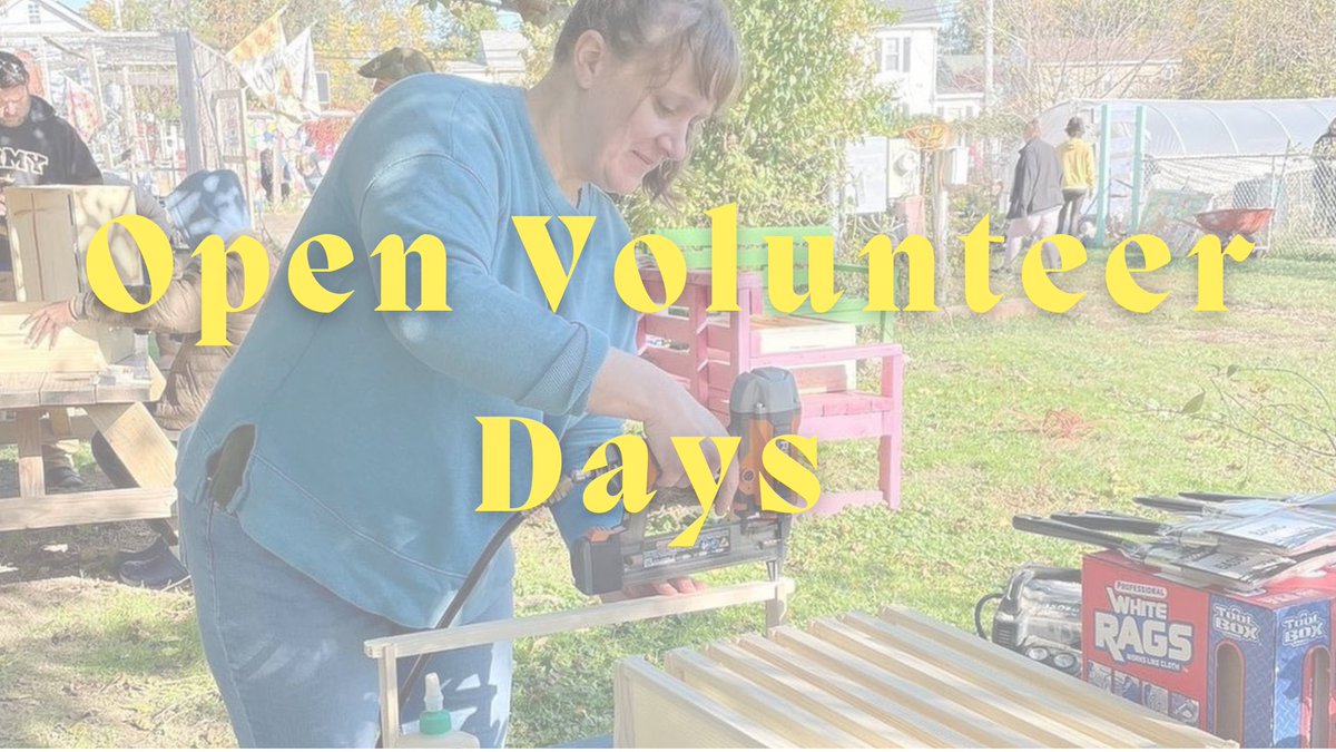 Join us for Open Volunteer Days at #FilbertStreetGarden, every first Sunday, 10am-12pm! We begin February 4. All are welcome, including children (with supervision)! Full details:
facebook.com/events/s/open-…