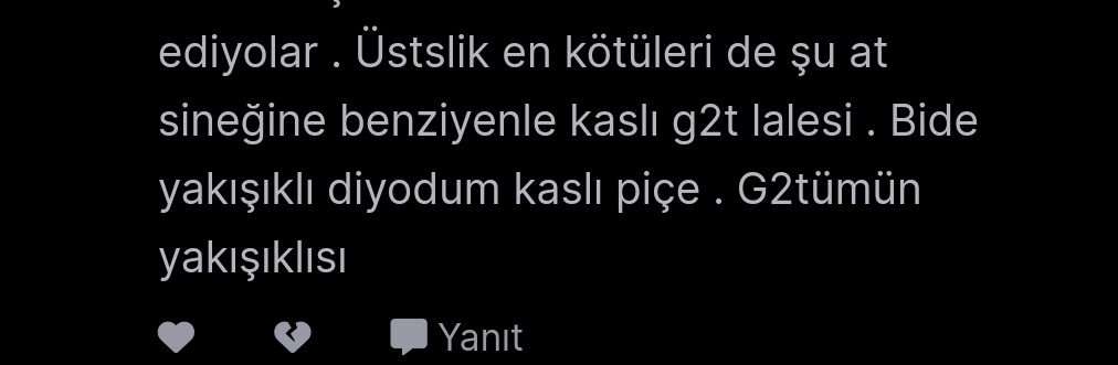 Size nefreti mi anlatamam ama gösterebilirim bchc tam olarak bu yoruma yapan kişiyle aynı hislere sahibim 
#DeadFriendForever