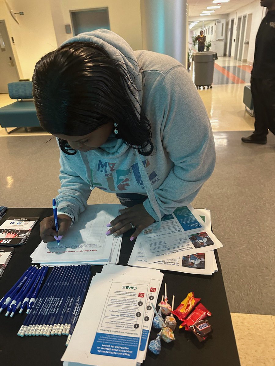 #TeamCAAB continues to meet clients where they live, study, play, and work. Today we were present at <a href="/udc_edu/">University of the District of Columbia (UDC)</a> Community College to raise awareness of the Federal and DC EArned Income Tax Credit. #DCEITC