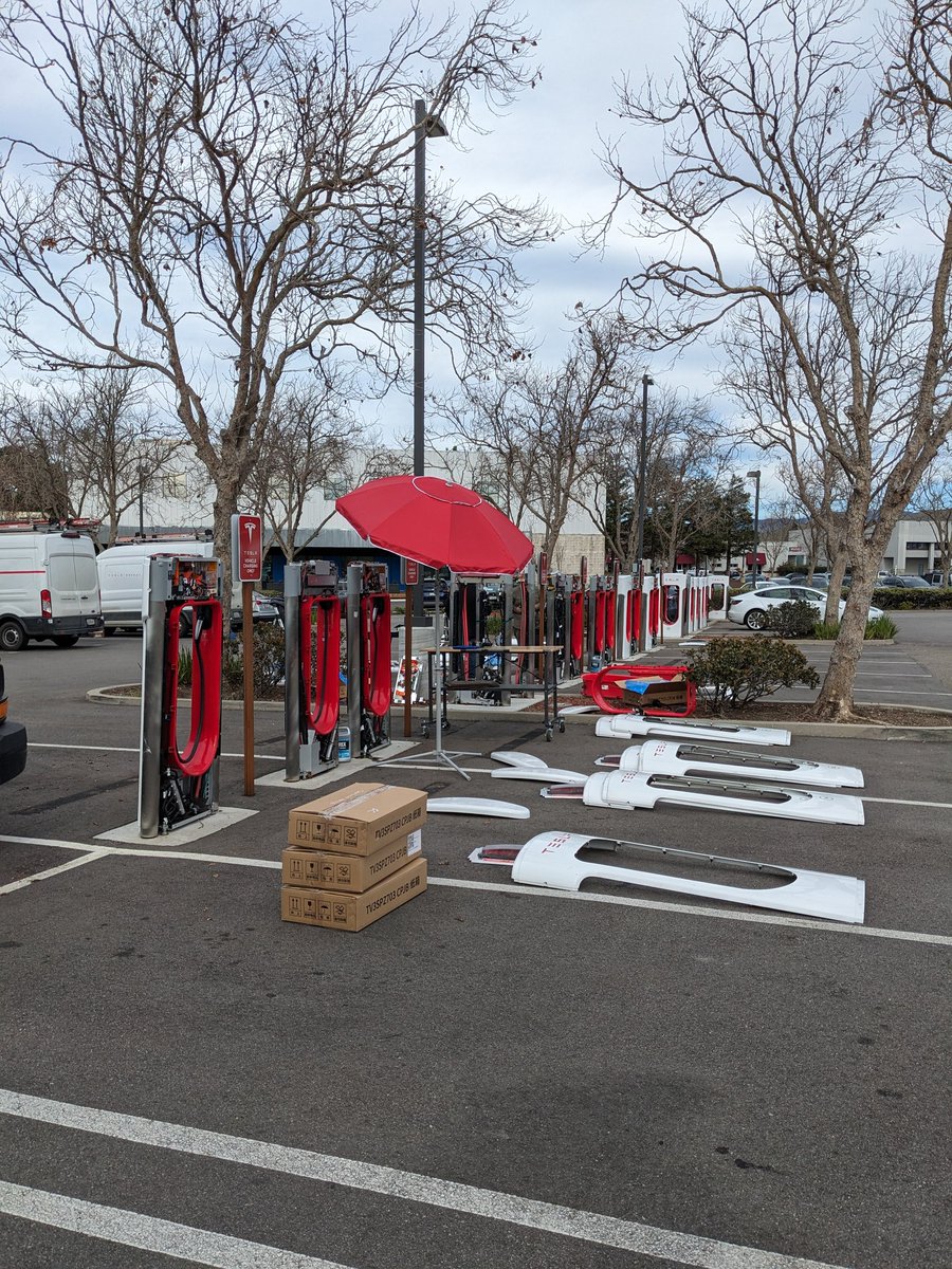 RangeEngineer's tweet image. Upgrades in San Luis Obispo, CA #tesla