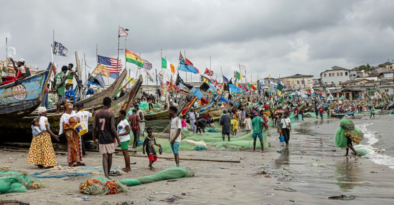 ADFmagazine's tweet photo. Read how 75% of the world’s industrial fishing fleets avoid detection by switching off AIS transponders, enabling them to decimate West African fish stocks and livelihoods.