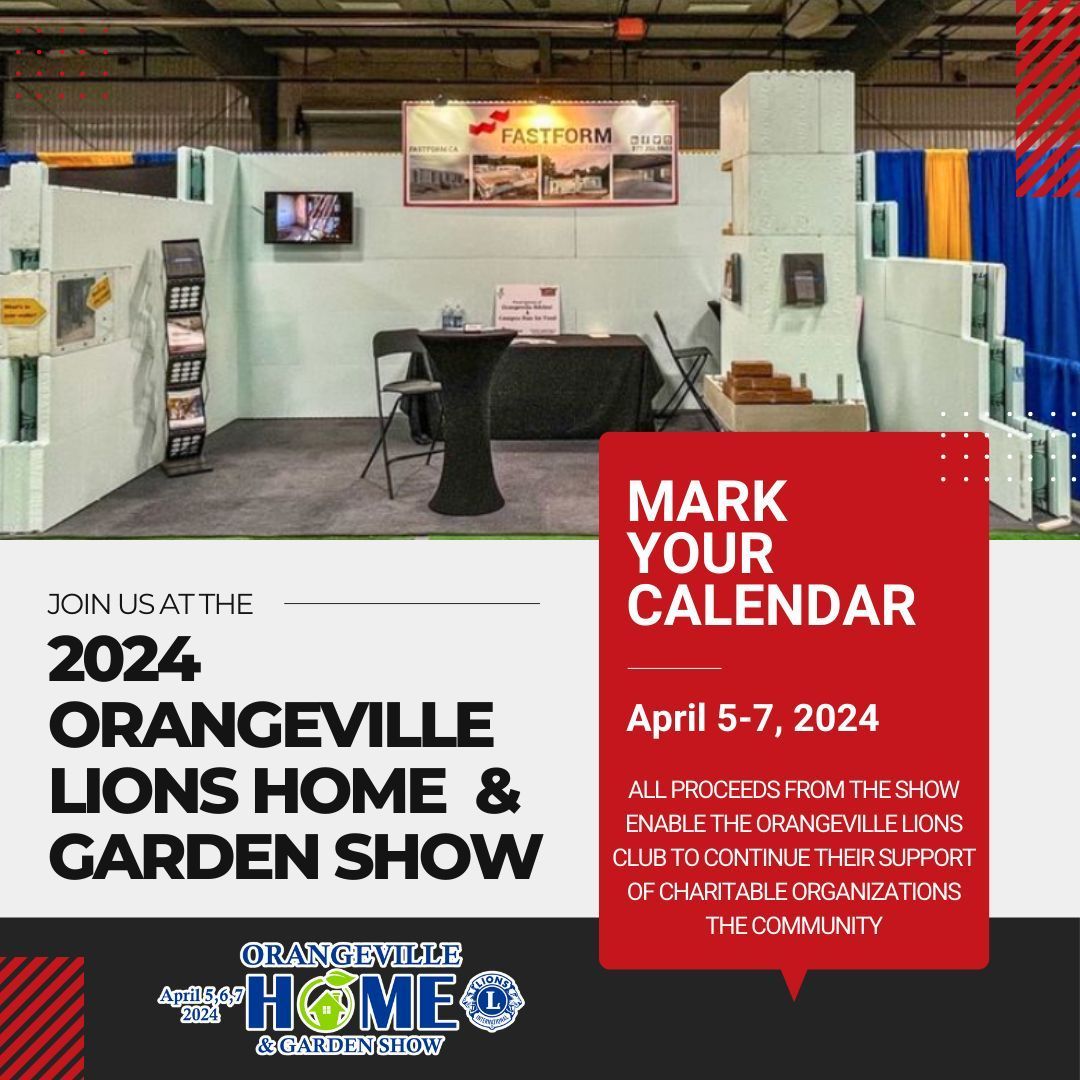 FastformICF's tweet image. We are going to the Orangeville Home and Garden Show on April 5-7th! We would love to see you &amp;amp; answer any &amp;amp; all questions you may have about Nudura ICF. Come &amp;amp; check us out! 

#Tradeshows #FastformICF #NuduraICF #Nudura #Fastform#ICF #Tradeshow #tradeshowbooth #icfconstruction