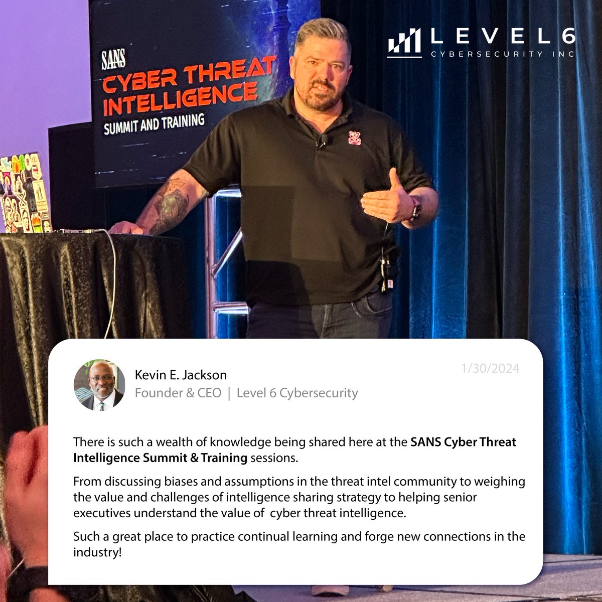 LEVEL 6 Cybersecurity tweet media