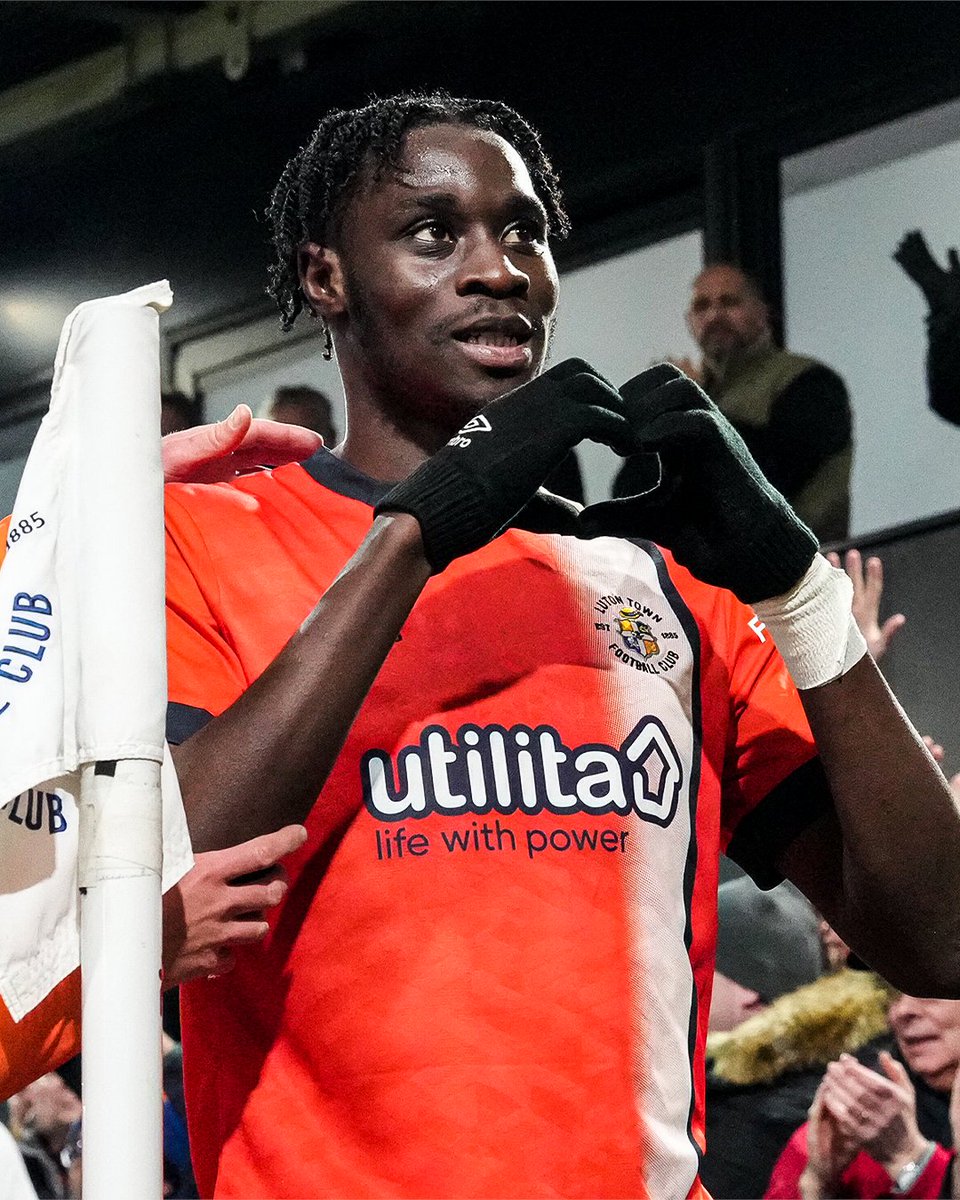 The first Luton Town player to score a hat-trick in the #PL 🫶