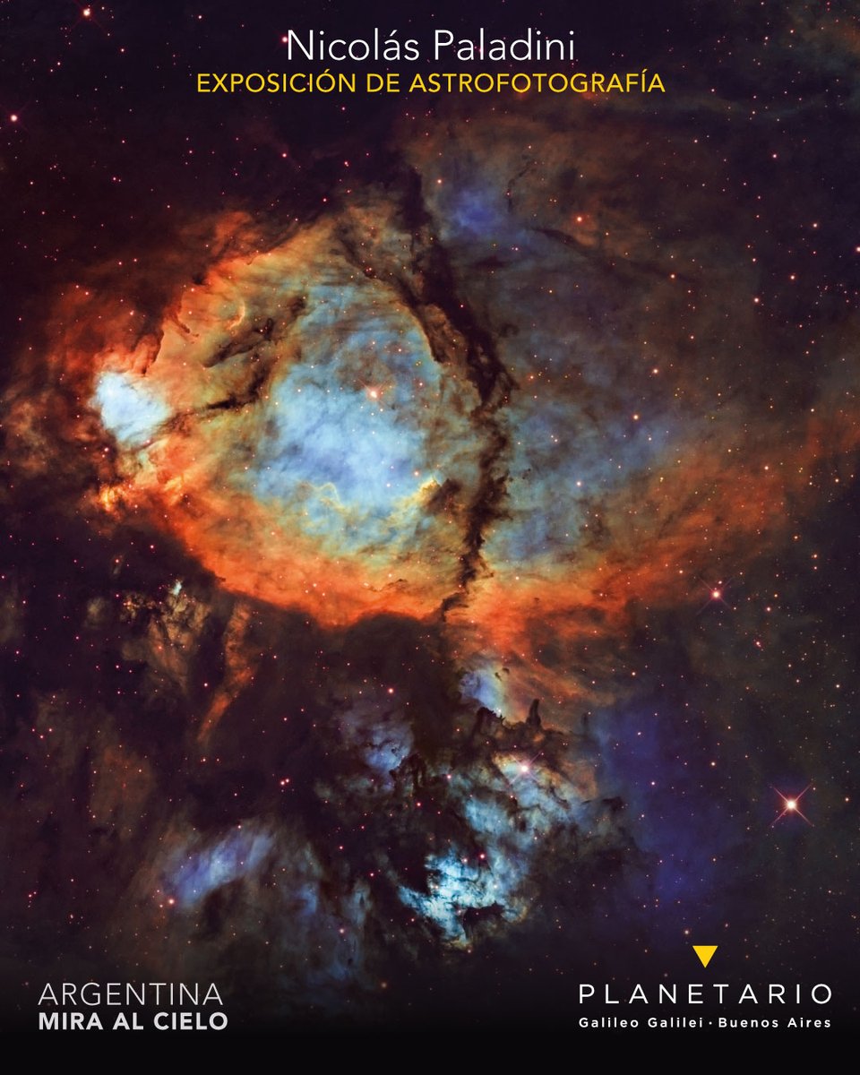 📷Les compartimos esta increíble imagen de Nicolás Paladini.
¡Una de sus imágenes es parte de la exposición de astrofotografía “Argentina mira el cielo” que estamos presentando en el Planetario! 👇