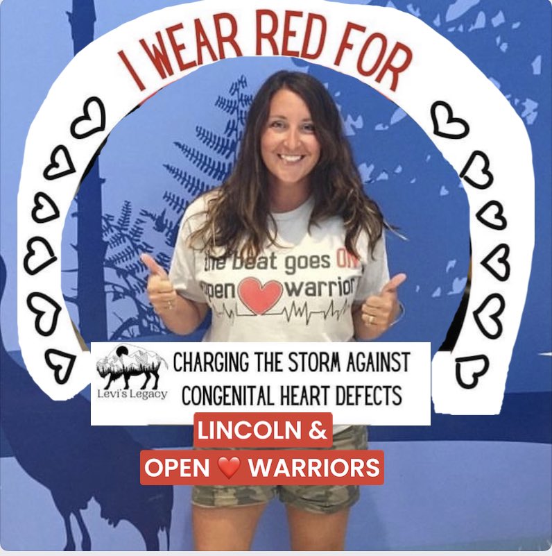 BHS_Shillinator's tweet photo. Friday is National Wear Red Day for CHD awareness💪🏼❤️‍🩹 please wear red for me and my fellow open heart warrior Lincoln ❤️❤️ https://t.co/sDs6OTiV68