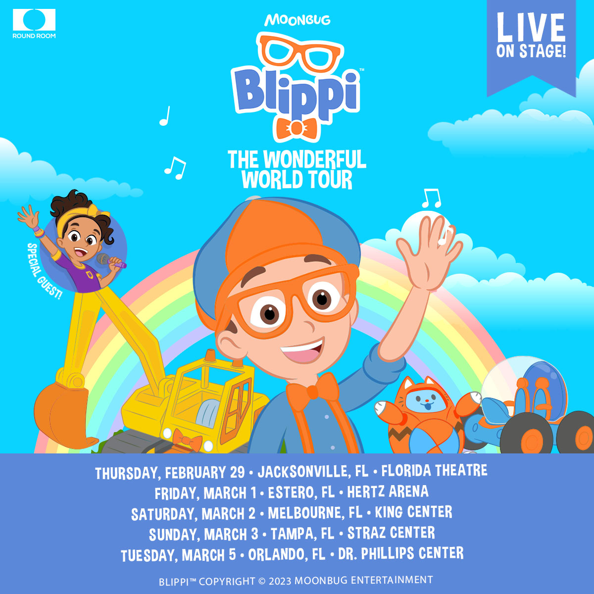 🏎️GIVEAWAY🏎️ @BlippiOnTour is coming to @FloridaTheatre , @HertzArena_ , @KingCenterPA , @StrazCenter , and @DrPhillipsCtr ! Don't miss out on a 5x giveaway!! 🎟 Enter to Win Tix: showsigoto.com/blippi-giveawa… 🔒 Secure Tix: axs.com/artists/111337… • • • s/o @AEGPresentsSE 🏎️