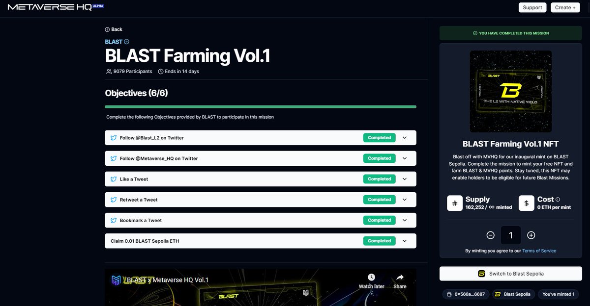 BigFloppaEth's tweet image. In this airdrop meta, there are so many projects that you have to follow, do daily activities, and earn points constantly. How do you keep track of everything?

I'll show you the alpha. MVHQ App by @Metaverse_HQ 🫡

A site with the best UI and UX, the best missions with the best…