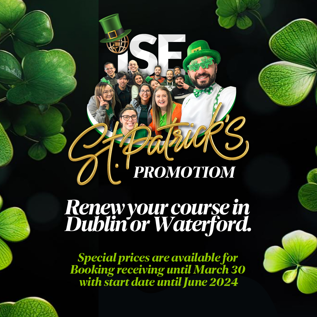 LearnEnglish_IE's tweet image. 🍀 Renew Your Course with ISE! St. Patrick&apos;s Promotion 🇮🇪
📚 Dublin or Waterford ,🔔 book by Mar 30, 2024 for dates until June 2024. T&amp;amp;Cs apply.

📩 Questions? DM or email camila@iseireland.ie
#ISEIreland #Dublin #Waterford #LearnEnglish #StPatricksDay #RenewNow