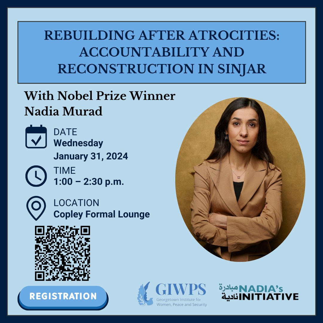 Check out this event happening tomorrow! Sca the QR code to register