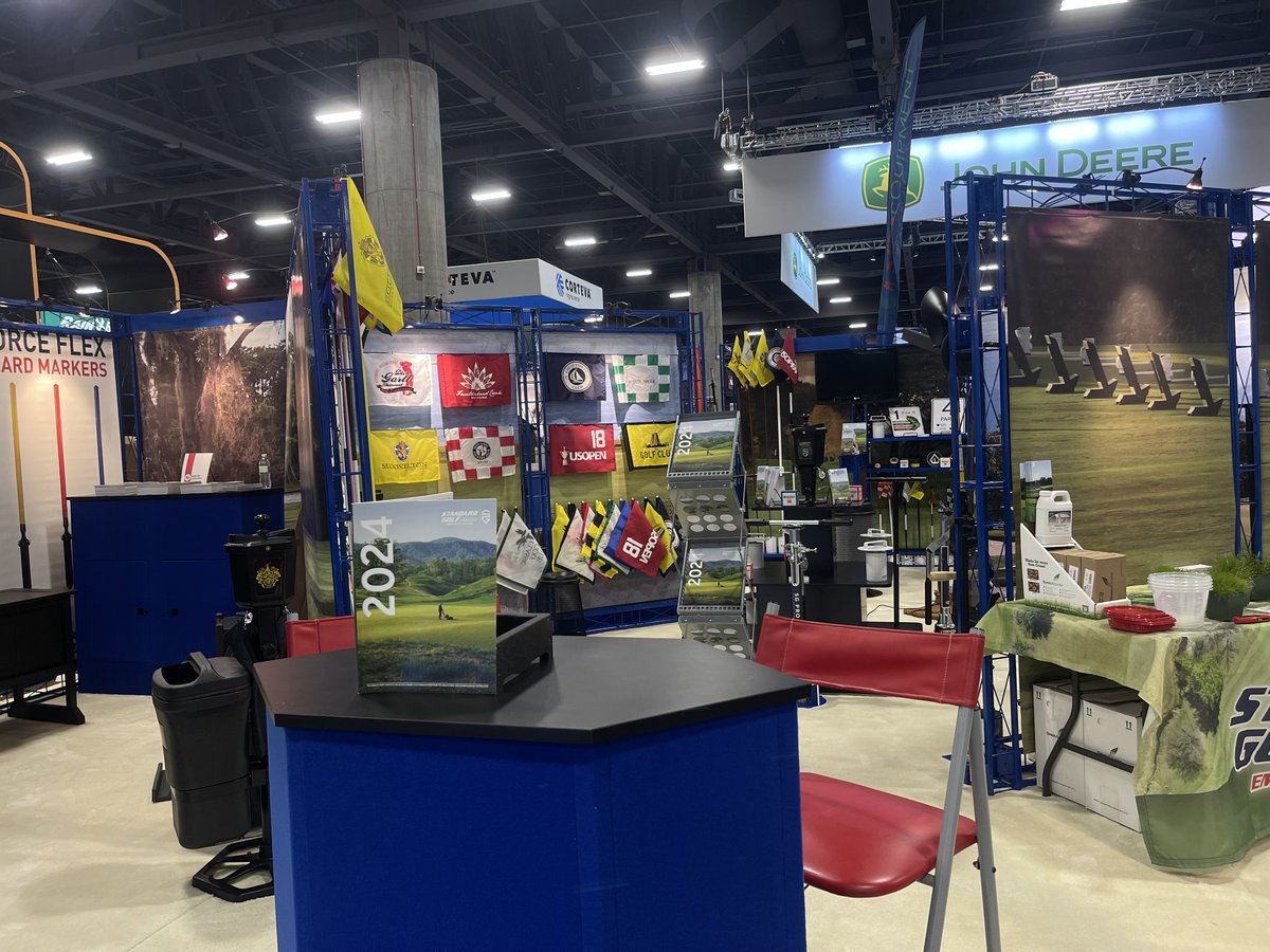 TGreenactivator's tweet photo. 🔵 We’re excited to swing into the 2024 GCSAA Golf Industry Show with all of you! Be sure to stop on by booth #4150. We’ll see you tomorrow!🔴 #SettingTheStandard #WelcomeToPhoenix https://t.co/uddFglGHXX