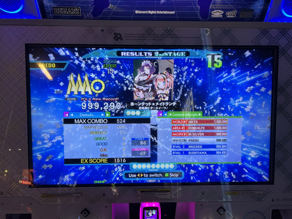 15 PFC #3! I’m finally getting used to my old gym and ddr schedule after traveling so much. Unfortunately I have another week of traveling soon so I get to reset all that pain again 🥲