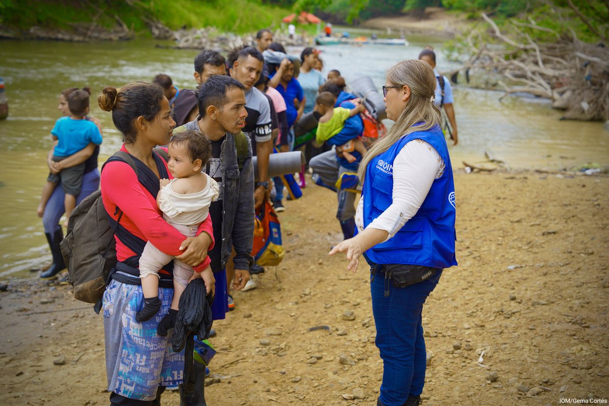 UN's tweet image. For 70+ years, @UNmigration has been providing critical aid to migrants, promoting safe &amp;amp; regular migration, and harnessing the potential of human mobility.

This #MigrationWeek, find out more about IOM&apos;s work for people on the move: iom.int