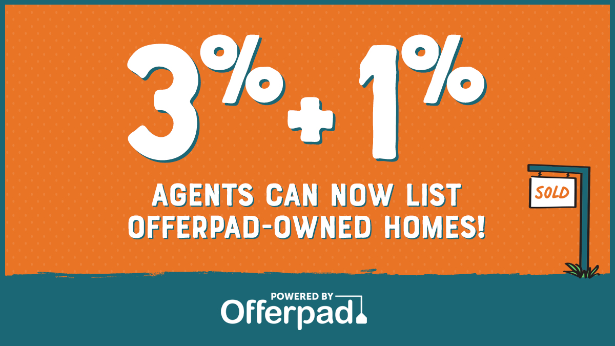 BIG NEWS for Real Estate Agents who work with Offerpad! Launching mid-February, on top of an industry high 3% you receive when your seller closes on their cash offer with us, you'll be able to list the home and receive an additional 1%. Learn more here: birdeye.cx/ov97zp