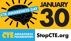 30th January is Chronic Traumatic Encephalopathy (CTE) Awareness Day 

Learn more about the condition:
bu.edu/cte/about/freq…