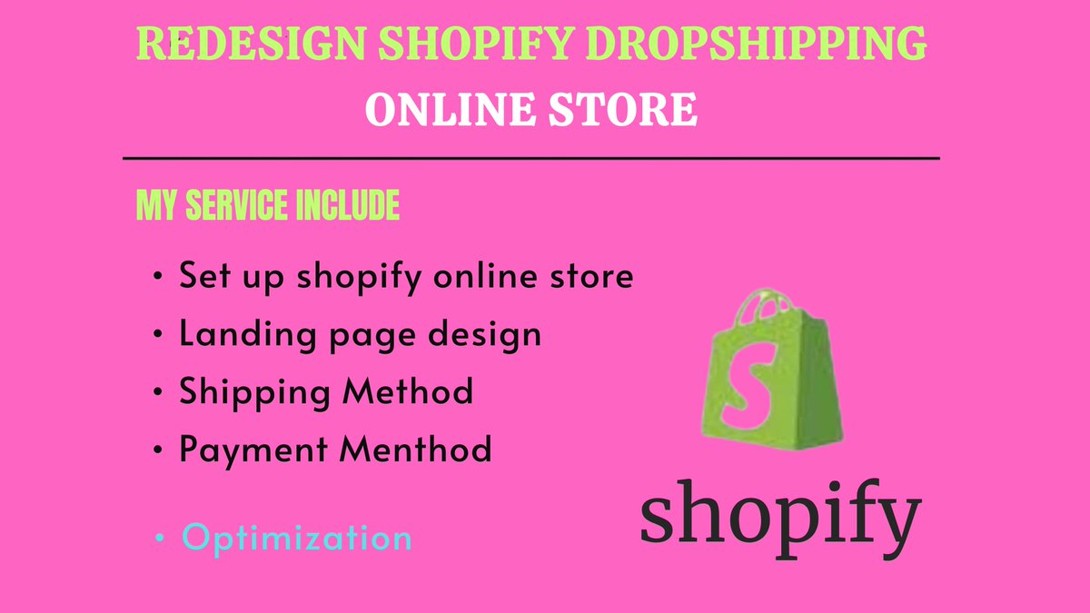 rahimulislam_'s tweet image. "🚀 Elevate with Shopify Optimization! Streamline your online store for a seamless, efficient experience. 💼🌟 #ShopifyOptimization #EcommerceMagic"