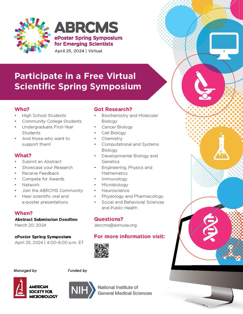 Michael D. Burton (@mike_doc_b) on Twitter photo Excited about the <a href="/ABRCMS/">ABRCMS</a>  ePoster Spring Symposium for Emerging Scientists. Excited about the <a href="/ABRCMS/">ABRCMS</a>  ePoster Spring Symposium for Emerging Scientists.