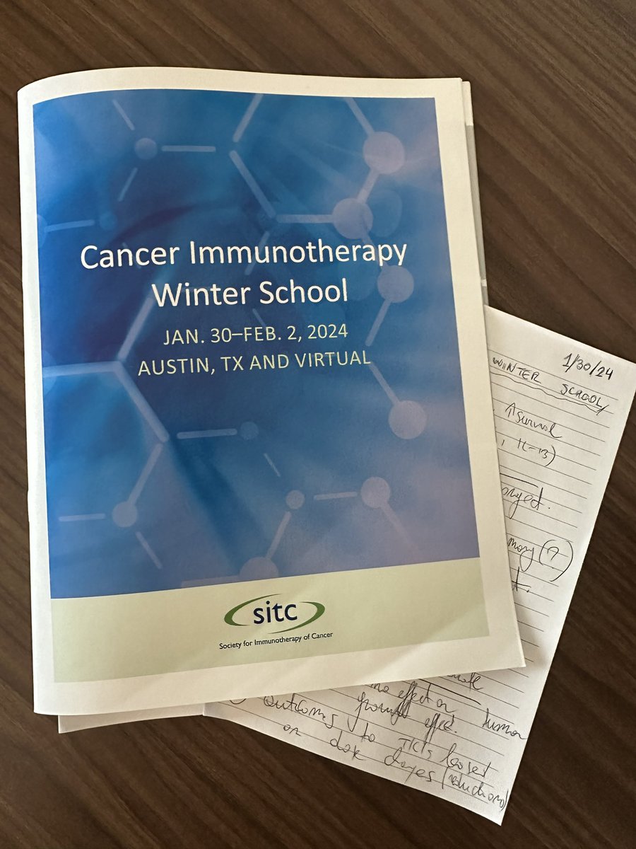FeinajArdit's tweet photo. Great 1st day so far at @sitcancer Winter School! Excited for the upcoming days of learning and connecting with fellow participants. 
#CIWS2024 https://t.co/zPzwrvdsJA