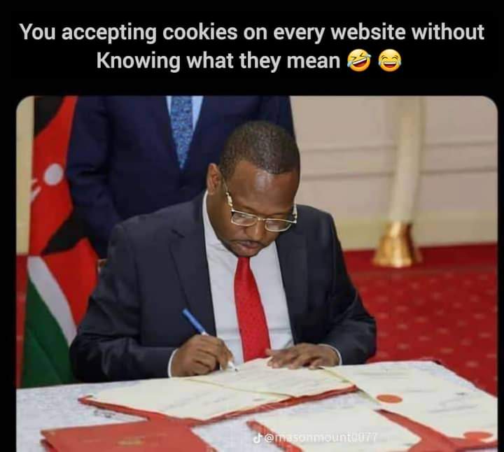 You've pretended for too long 😂😝

Take just 30 seconds to understand what it means to "Accept Cookies" on Websites: 

[Thread]👇👇